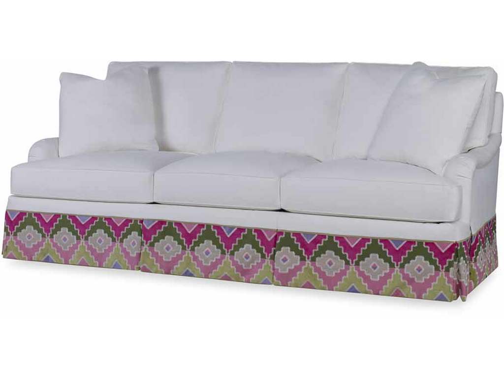 Highland House 1541-89  Sills Skirted Sofa
