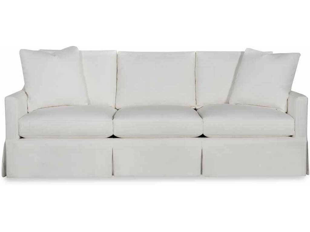 Highland House 1565-86  Antonio Skirted Sofa