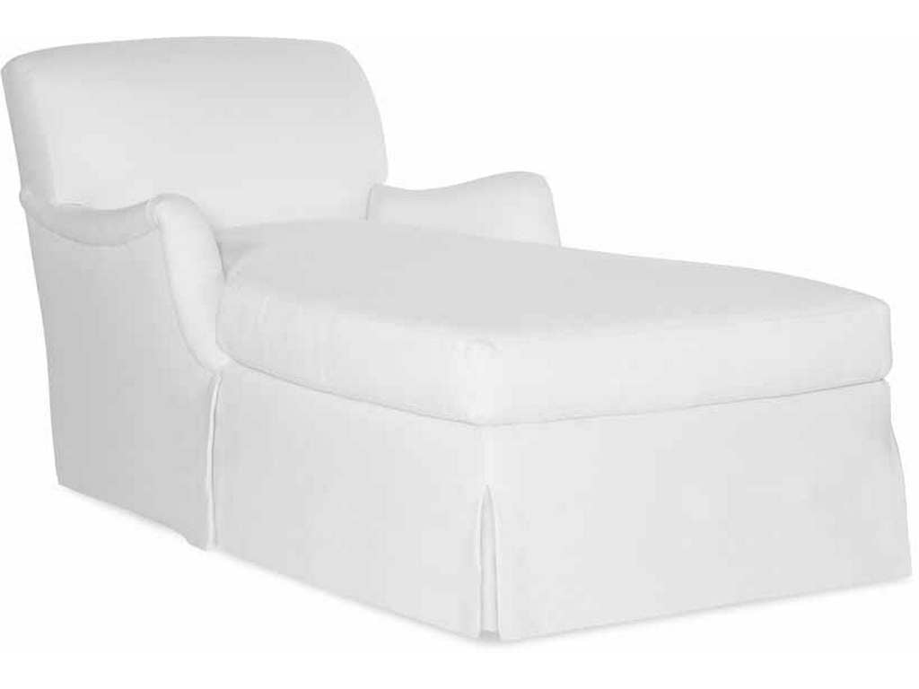 Highland House 1585-32  Dorset Skirted Chaise