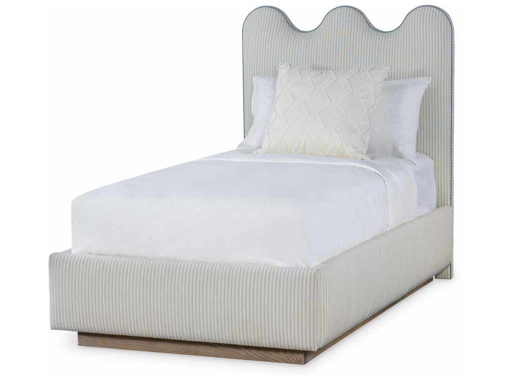 Highland House 5045T  Margot Twin Low Upholstered Bed