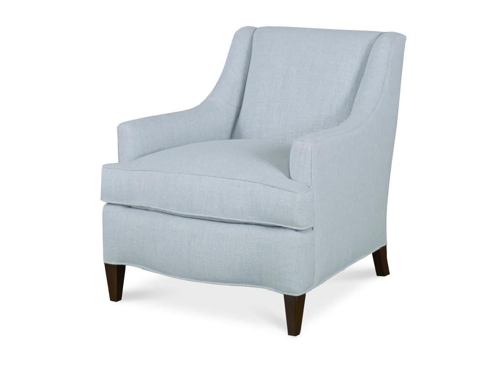 Highland House 1670-56  Menil Large Cocktail Ottoman with Acrylic Tray