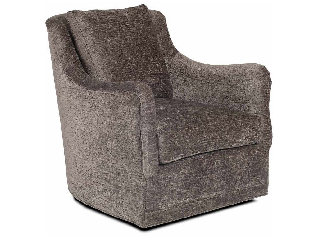 Jessica Charles 5478-E-S  Arcadia English Arm Swivel Chair