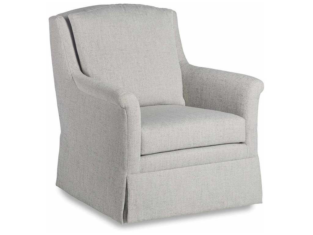 Jessica Charles 799-M-S  Carrie Swivel Chair with Modern Arm