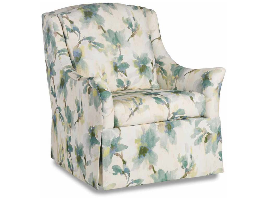 Jessica Charles 799-S-SG  Carrie Swivel Glider with Shelter Arm