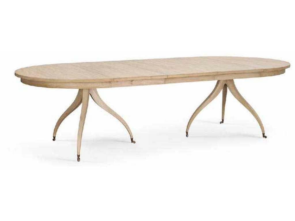 Jonathan Charles 003-2-H61-BLW Timeless Solar Spider Leg Dining Table