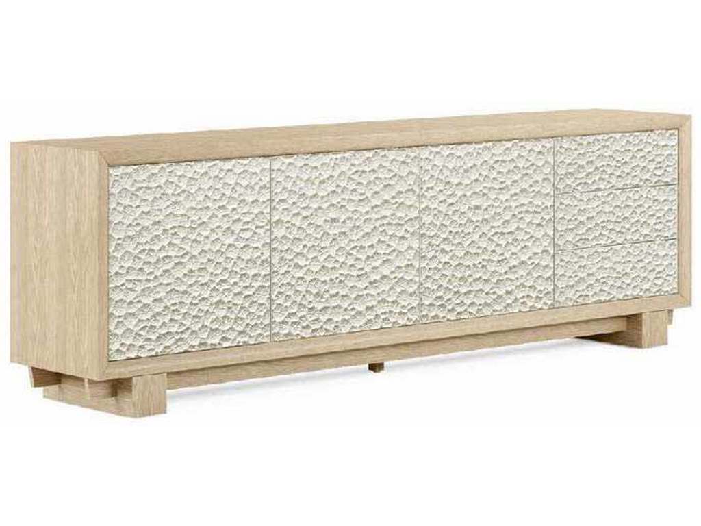 Jonathan Charles 001-3-401-WWO Water Pelagic Cast Metal Entertainment Console