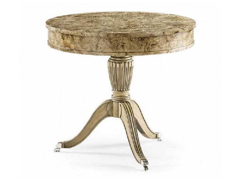 Jonathan Charles 492611-BGA Reimagined Fulgurite Drum Table