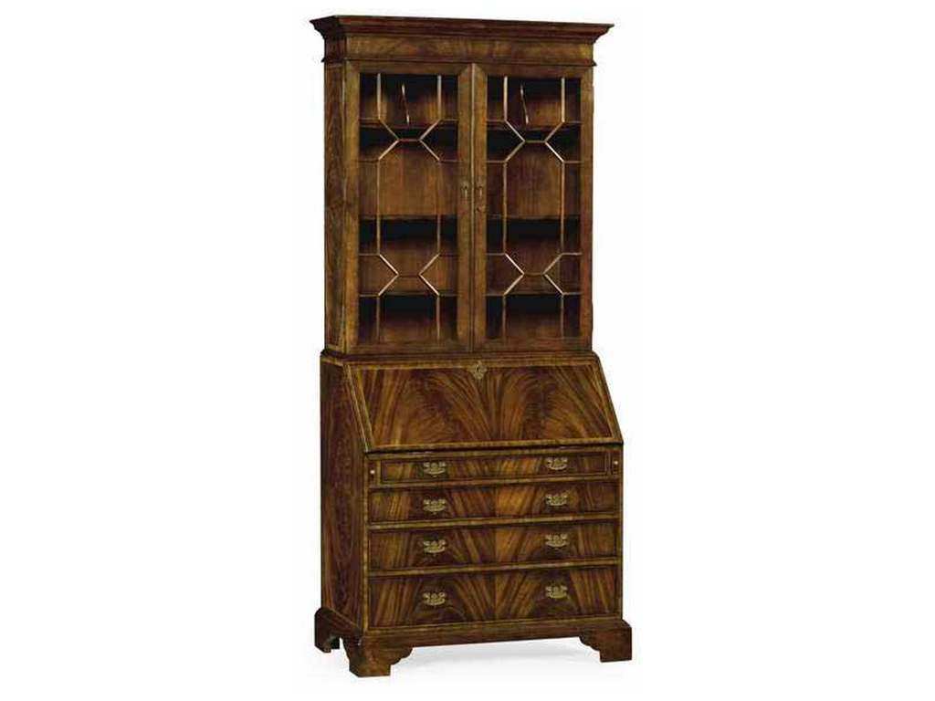 Jonathan Charles 492260-MAH JC Traditional Georgian Mahogany Secretary