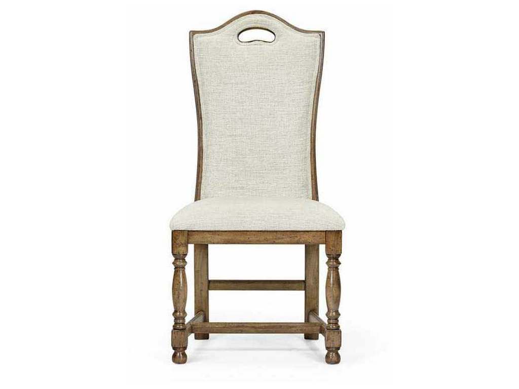 Jonathan Charles 493381-SC-DTM-F400 JC Casual High Back Side Chair