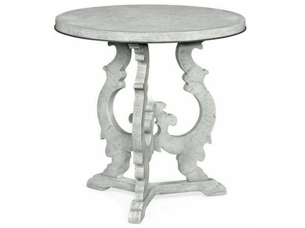 Jonathan Charles 495722-LGM JC Casual Grey Mahogany End Table