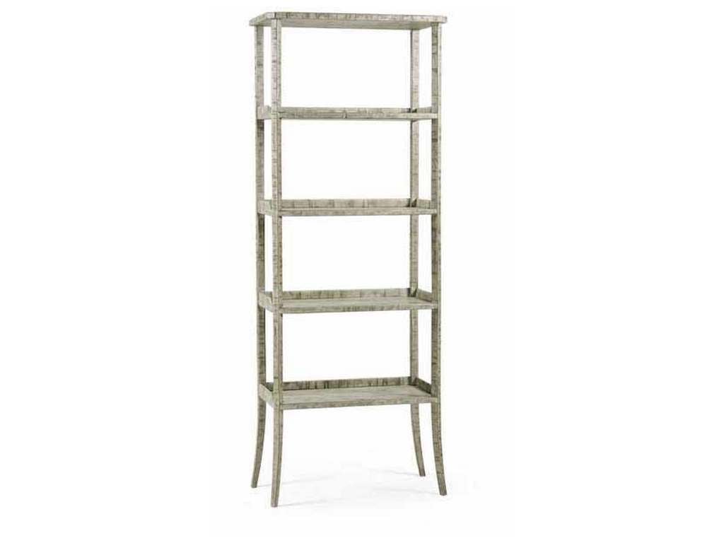 Jonathan Charles 491100-RGA JC Casual Four Tier Etagere in Rustic Grey