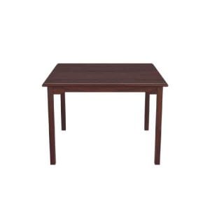 Kellex HC30612 Wood Table 42 inch x 42 inch Square with Wood Straight Legs No Ferrules Shipped Kd