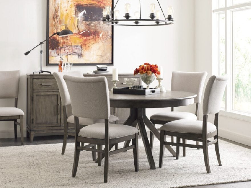 Kincaid 863-701P Cascade Murphy Round Dining Table Complete Kincaid 863-701P Cascade Murphy Round Dining Table Complete