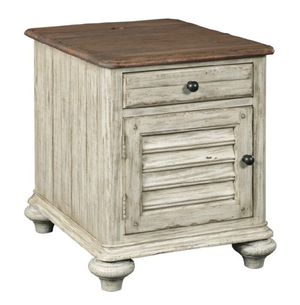 Kincaid 75-026 Weatherford Chairside Chest Cornsilk
