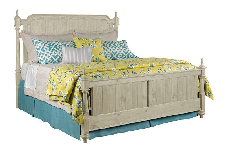 Kincaid 75-135P Weatherford Westland Bed Queen Cornsilk