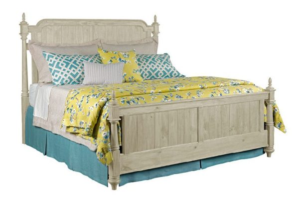 Kincaid 75-136P Weatherford Westland Bed King Cornsilk