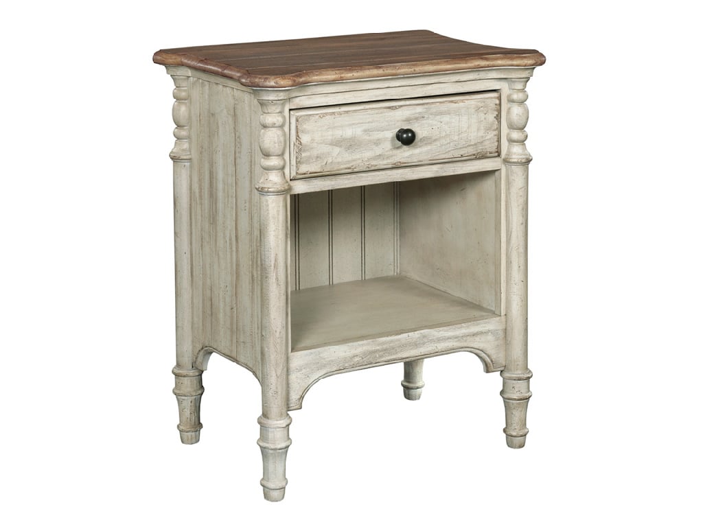 Kincaid 75-143 Weatherford Open Nightstand Cornsilk
