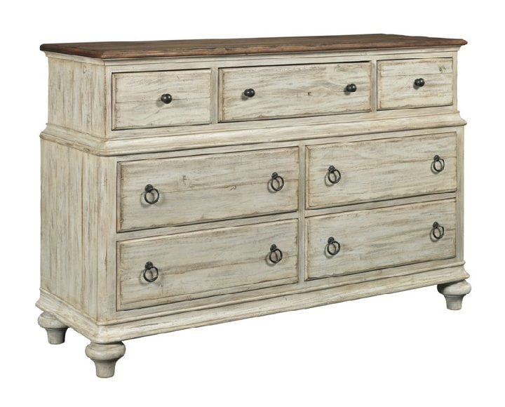 Kincaid 75-162 Weatherford Wellington Dresser Cornsilk