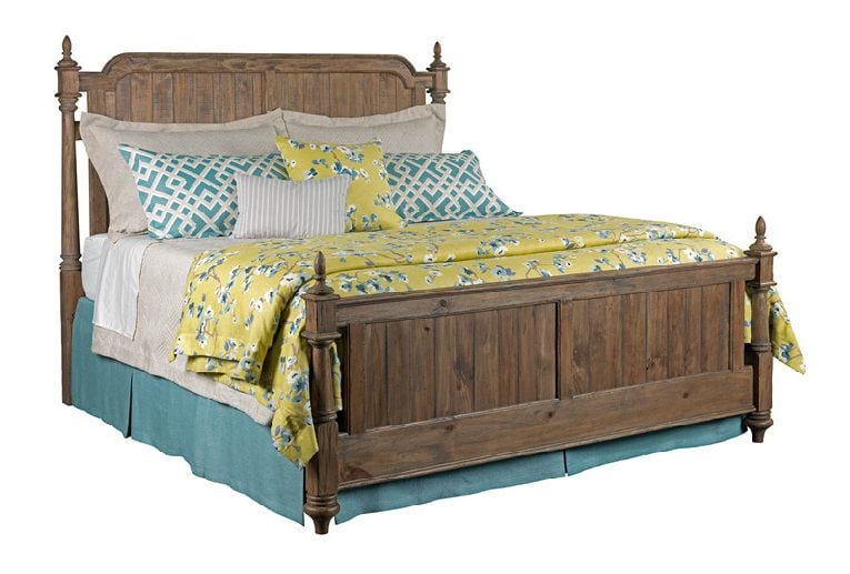 Kincaid 76-135P Weatherford Westland Bed Queen Heather
