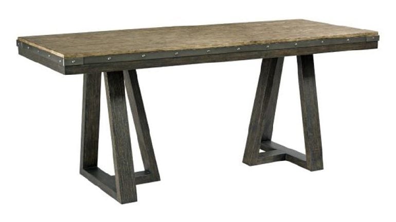 Kincaid 706-706C Plank Road Kimler Counter Height Dining Table Complete