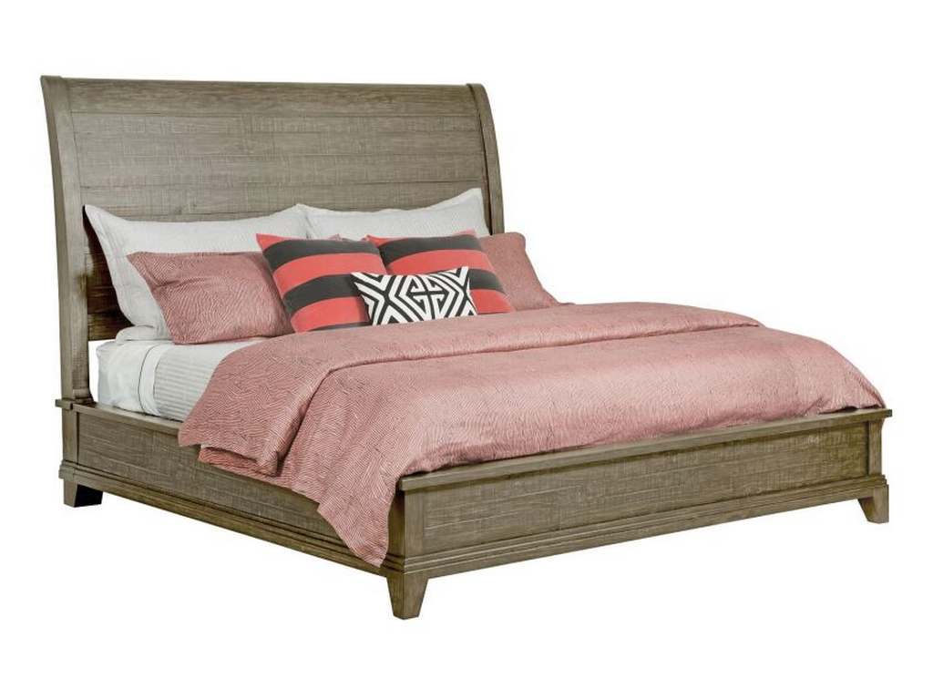 Kincaid 706-317SP Plank Road Eastburn Sleigh Cal King Bed