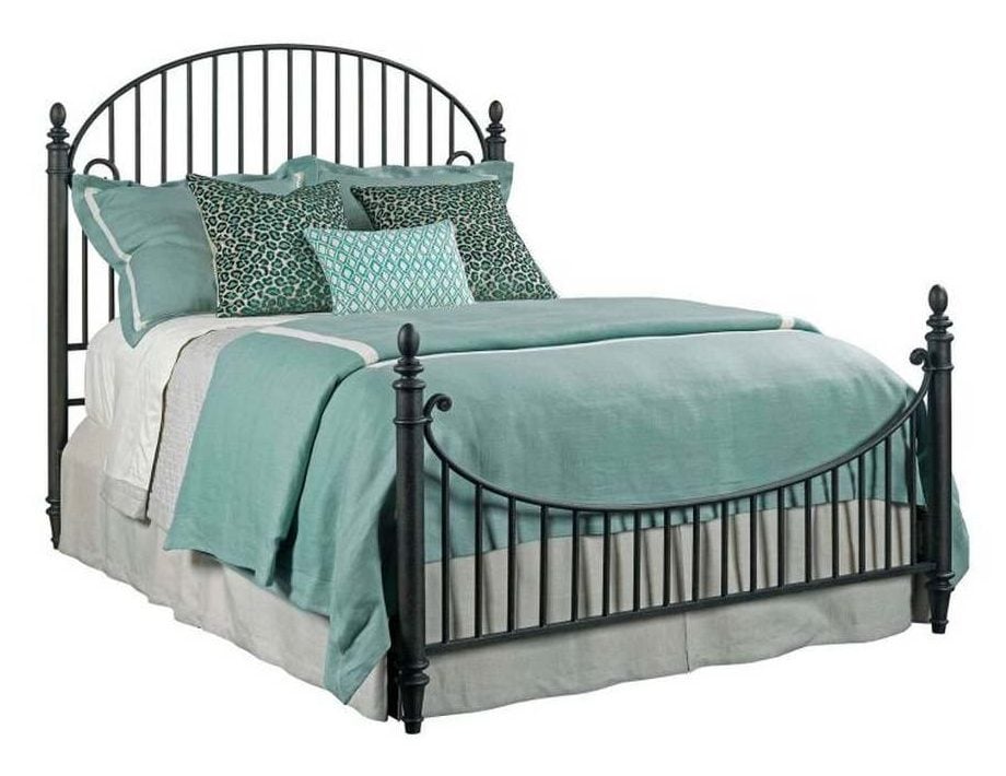 Kincaid 76-126P Weatherford Caitlins King Metal Bed Complete