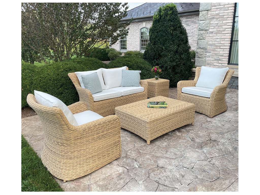 Kingsley Bate SH20 Sag Harbor Side Table Stool Hickory Park Furniture