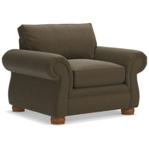 Lazboy 230499 Pembroke Chair with Brass Nail Head Trim