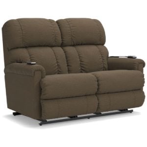 Lazboy 32H512 Pinnacle Power Wall Reclining Loveseat with Headrest and Lumbar