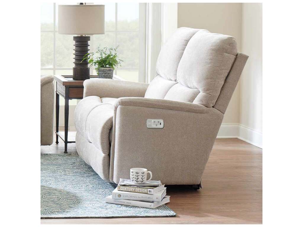 Lazboy 32U739  Turner Power Reclining Loveseat with Headrest