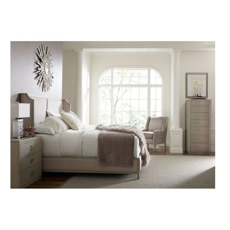 Rachael Ray Home 7200-4205K 7200-4205 7200-4215 7200-4907 Cinema Upholstered Shelter Bed Queen