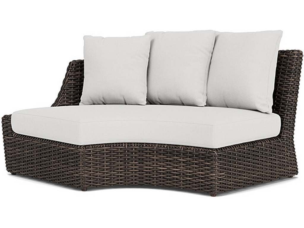 Lloyd Flanders 241056 Largo Right Arm Curved Sofa Sectional