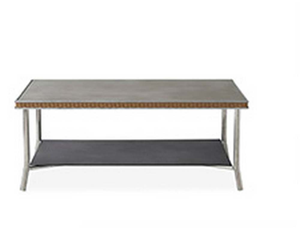 Lloyd Flanders 133044 Visions 42 Inch Rect. Cocktail Table with Reversible Glass