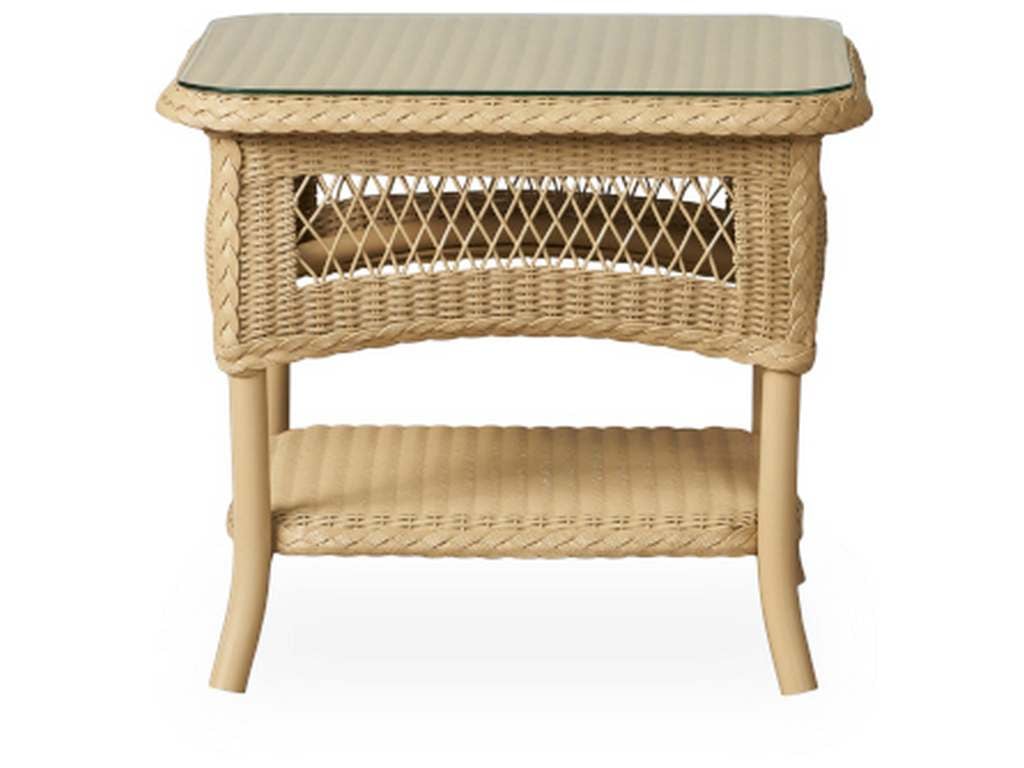 Lloyd Flanders 66143 Universal Loom 21 Inch Square End Table
