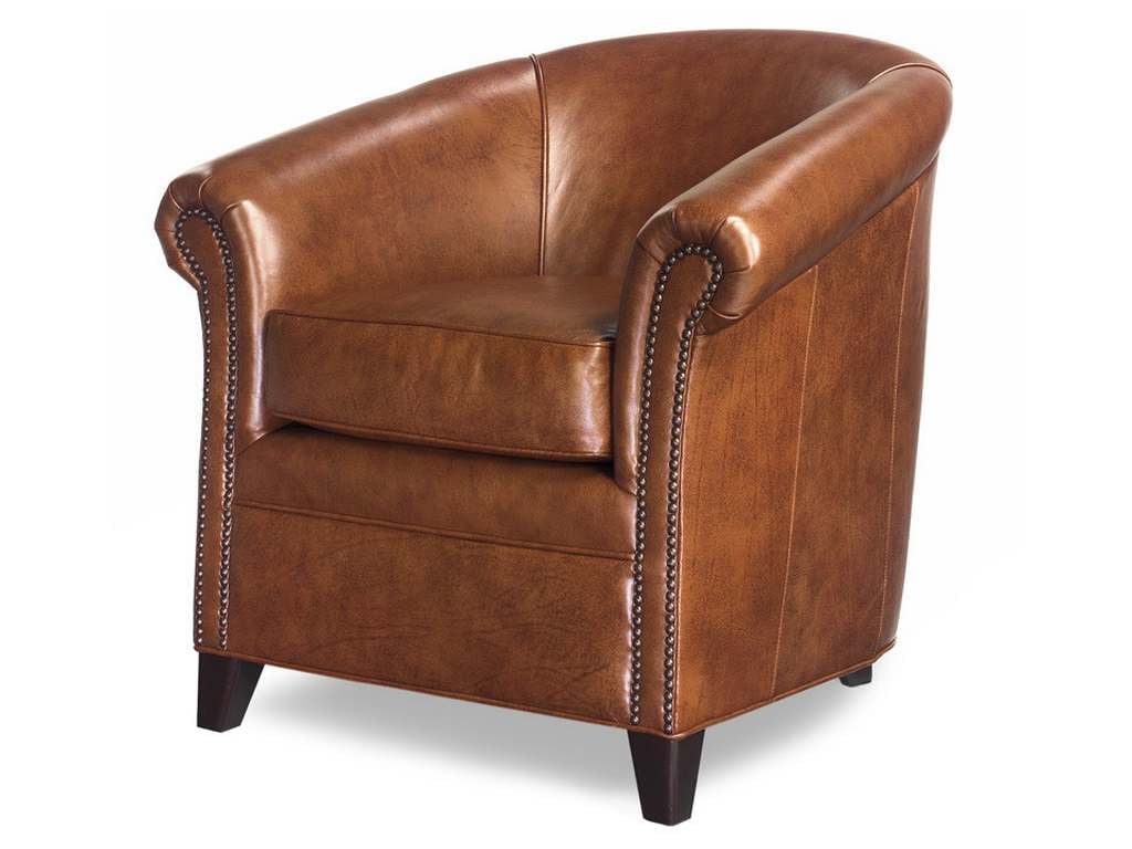 McKinley Leather 234  Marshall Barrel Chairn