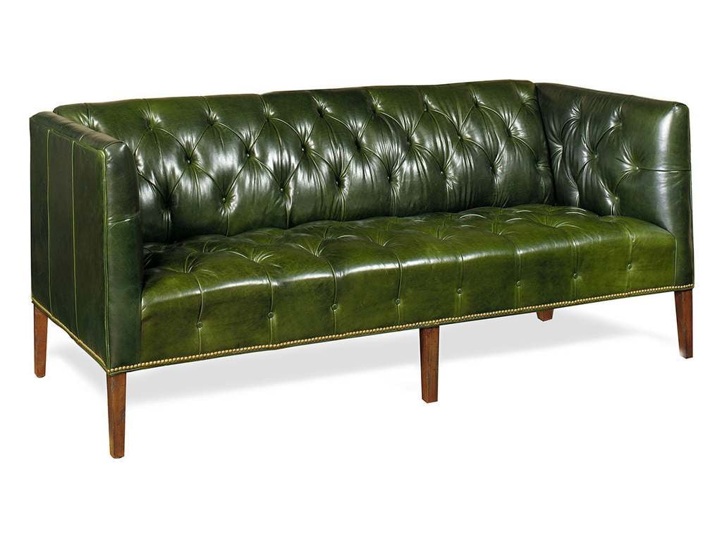 McKinley Leather 2624  Prescott Tufted Shelter Sofa