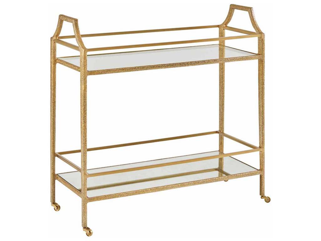 Modern History MH1052F01  Shagreen Bar Cart