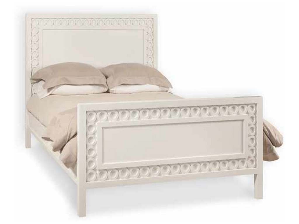 Old Biscayne Designs 9293 Bedroom Sasha Bed Hickory Park Furniture