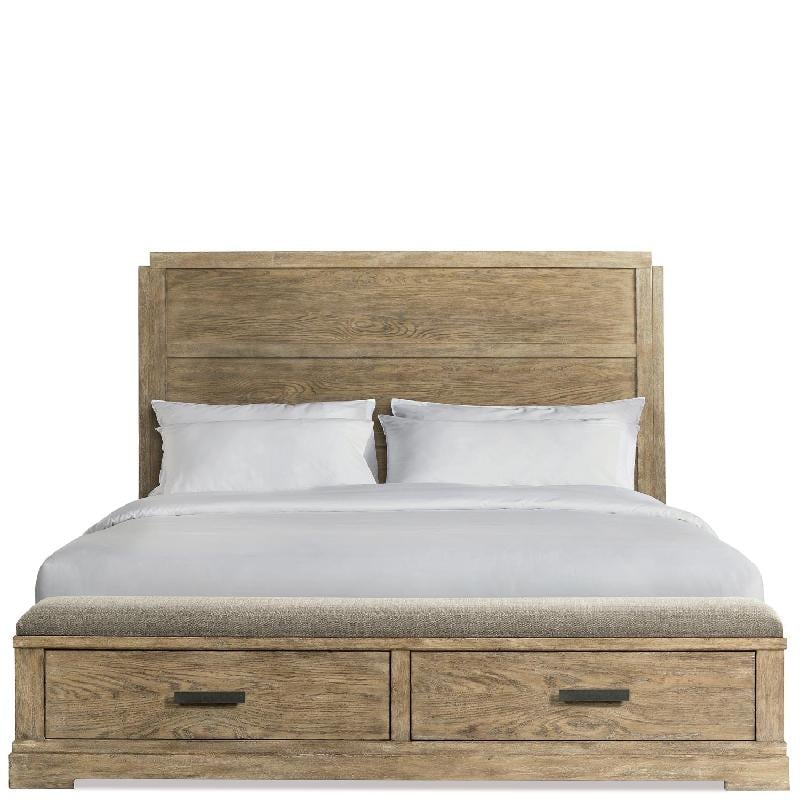 Riverside 18670 Milton Park Queen Panel Storage Bed
