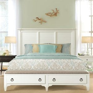 Riverside 59370 Myra Louver Storage Bed