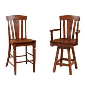 Still Fork 240177 Chairs and Stools Logan 24 inch Side Bar Chair