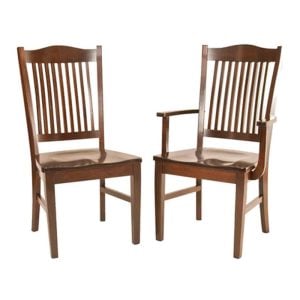 Still Fork 250211 Chairs and Stools Vermilion Arm Chair