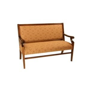 Style Upholstering 1109-2 Ottoman and Bench Collection Upholstered Dining Bench