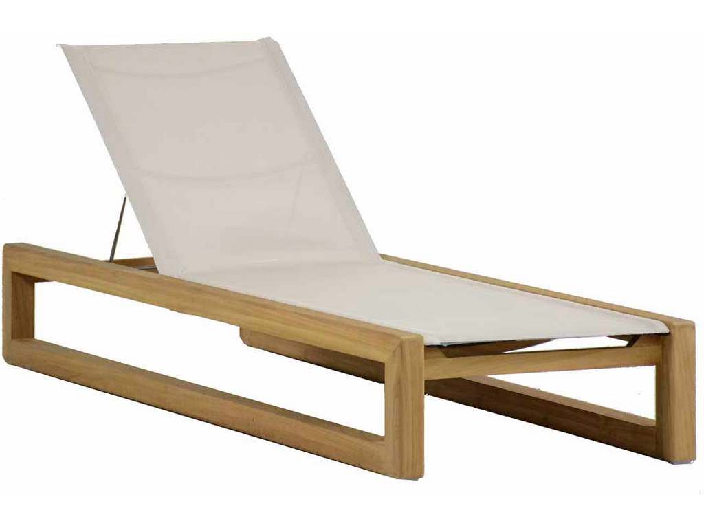 Summer Classics 2943 Malta Teak Chaise Lounge Summer Classics 2943 Malta Teak Chaise Lounge