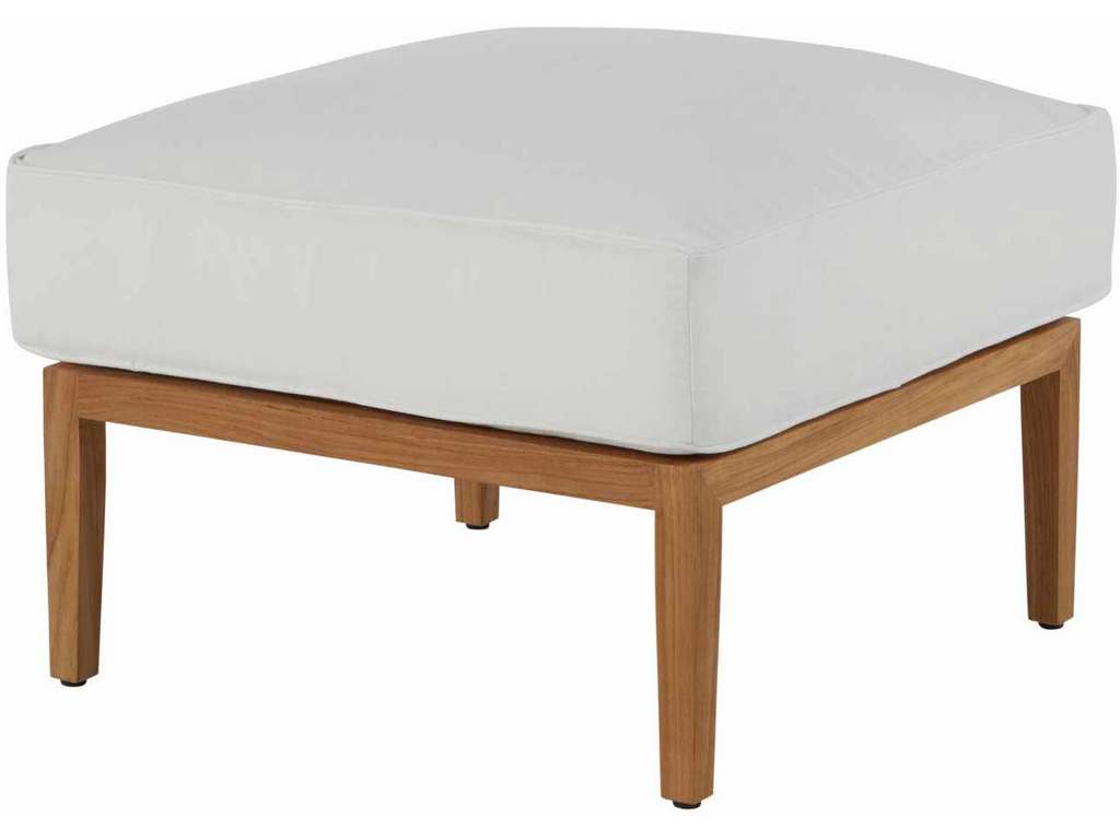 Summer Classics 2795 Santa Barbara Teak Ottoman