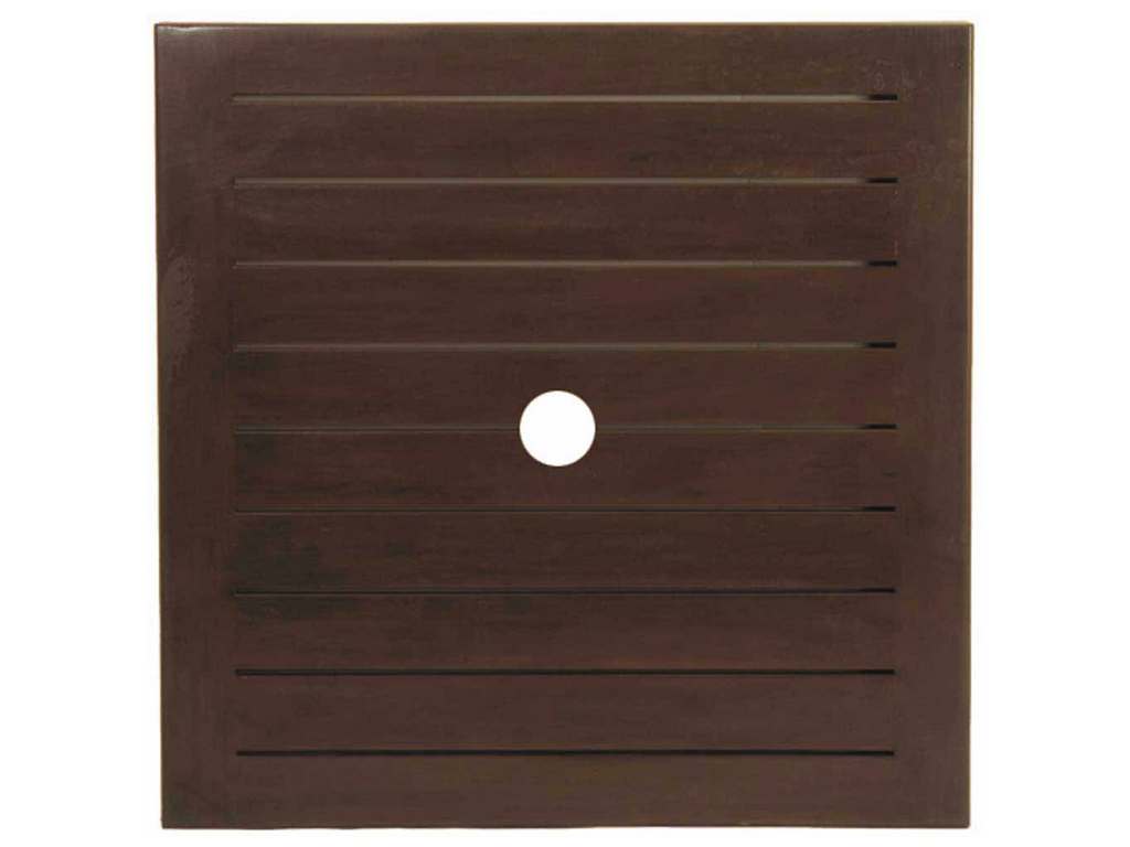 Summer Classics 3276  42 Inch Square Table Top Oak