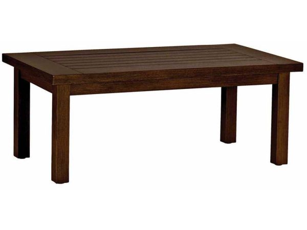 Summer Classics 3323 Club Aluminum Rectangular Coffee Table