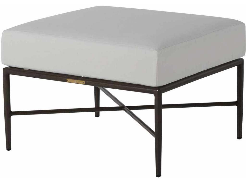 Summer Classics 3493 Carmel Carmel Aluminum Ottoman
