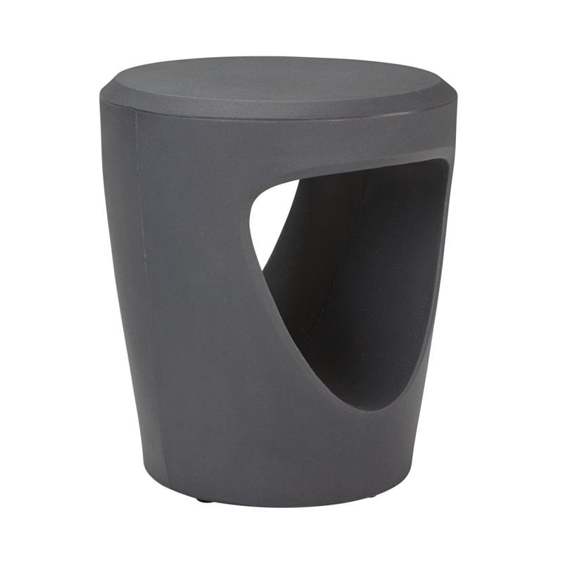 Tropitone 3B1894WT Radius 16 inch Round Tea Table with Weight