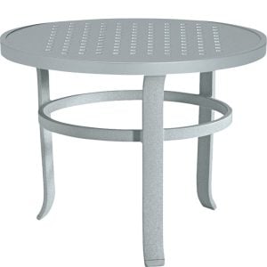 Tropitone 4283SB Boulevard Tables 24 inch Round Tea Table